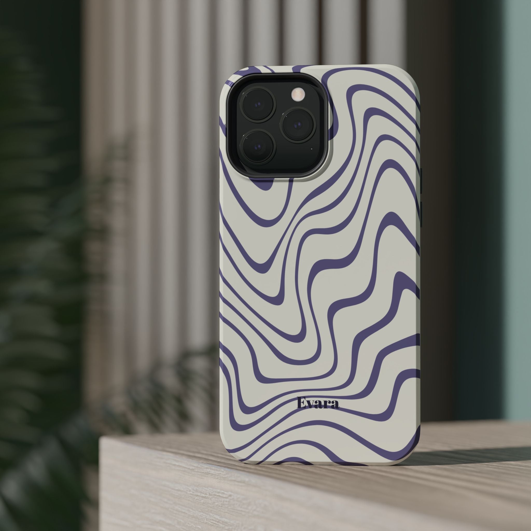 Abstract Wave Phone Case- Magsafe