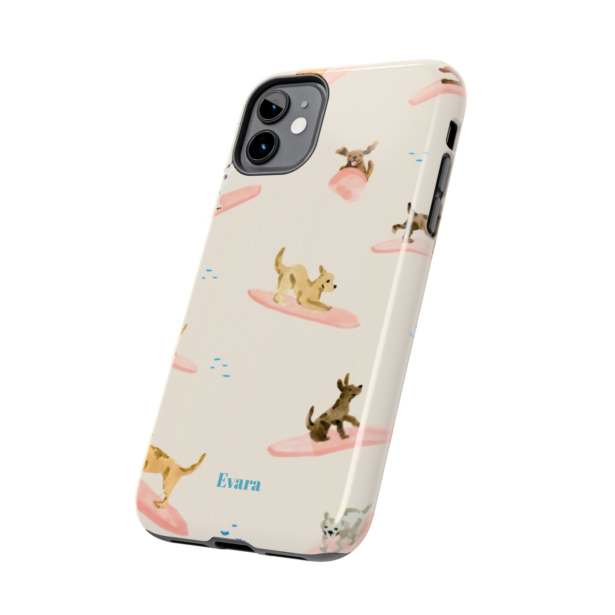 Surfing Dachshund's Phone case