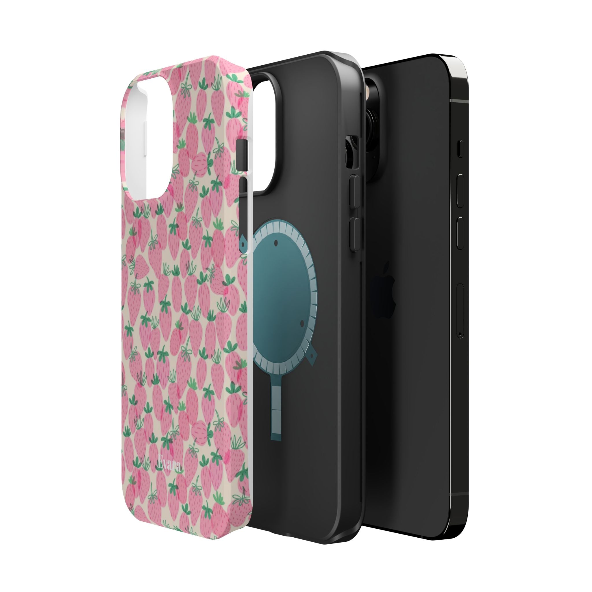 Pink Strawberry Phone Case- Magsafe