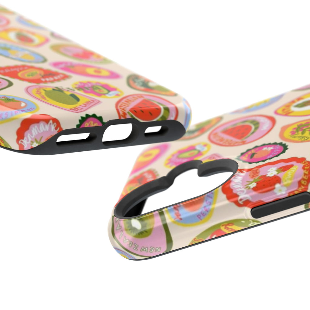 Fruit Sticker Phone Case- Magsafe