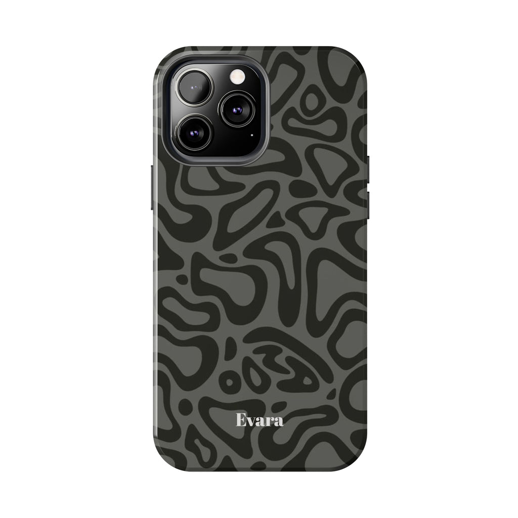 Wavy Grey Phone Case