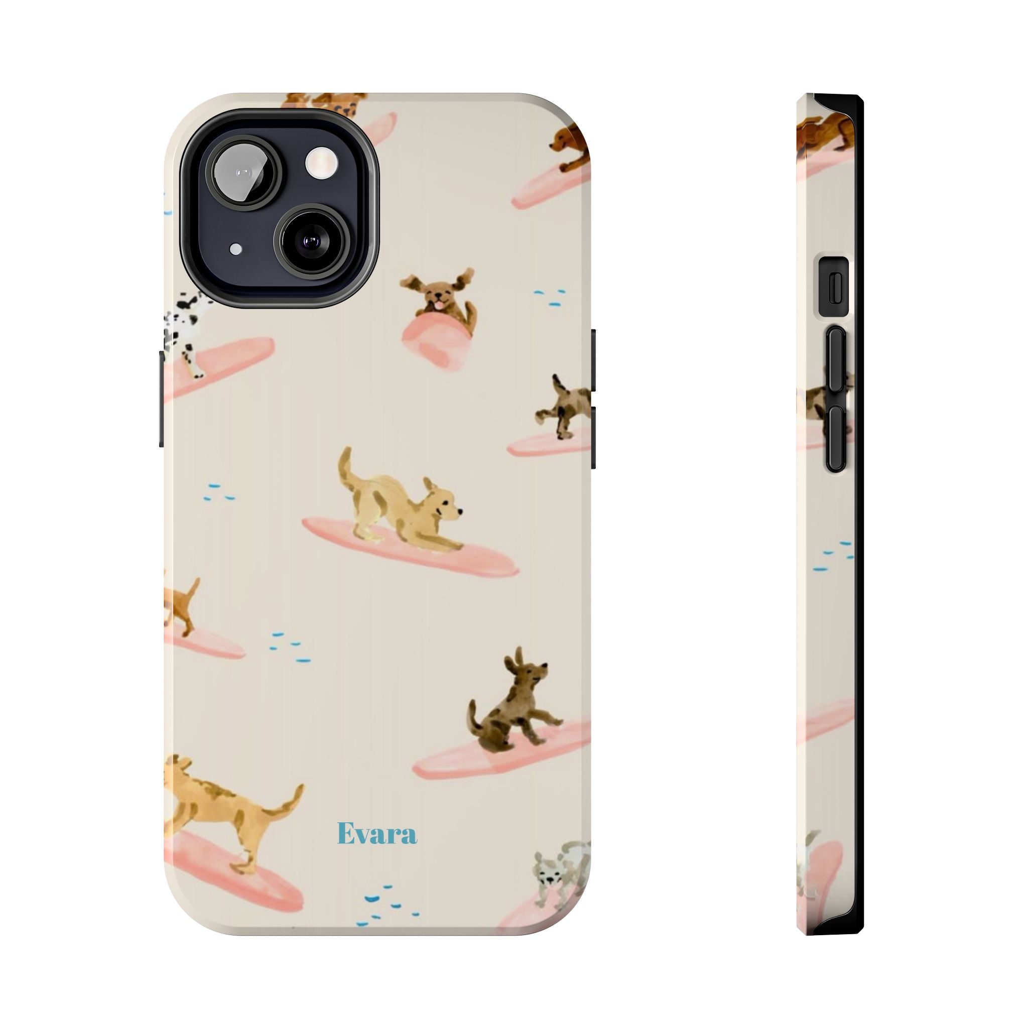 Surfing Dachshund's Phone case