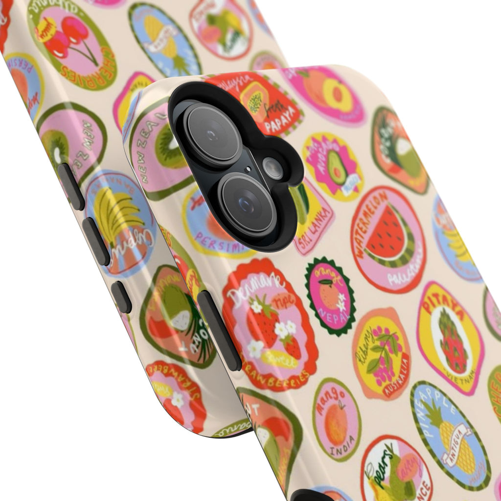 Fruit Sticker Phone Case- Magsafe