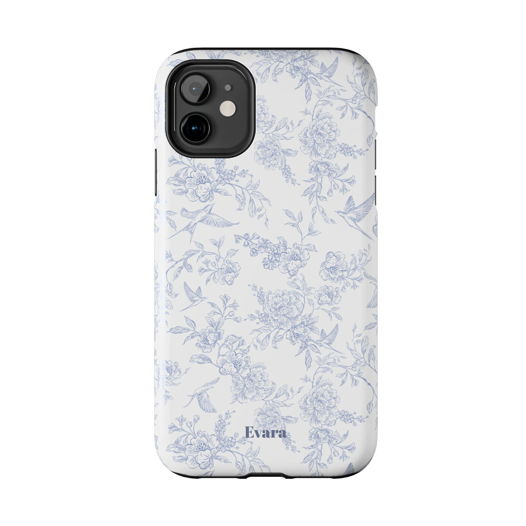 Delicate Blue Floral Phone Case