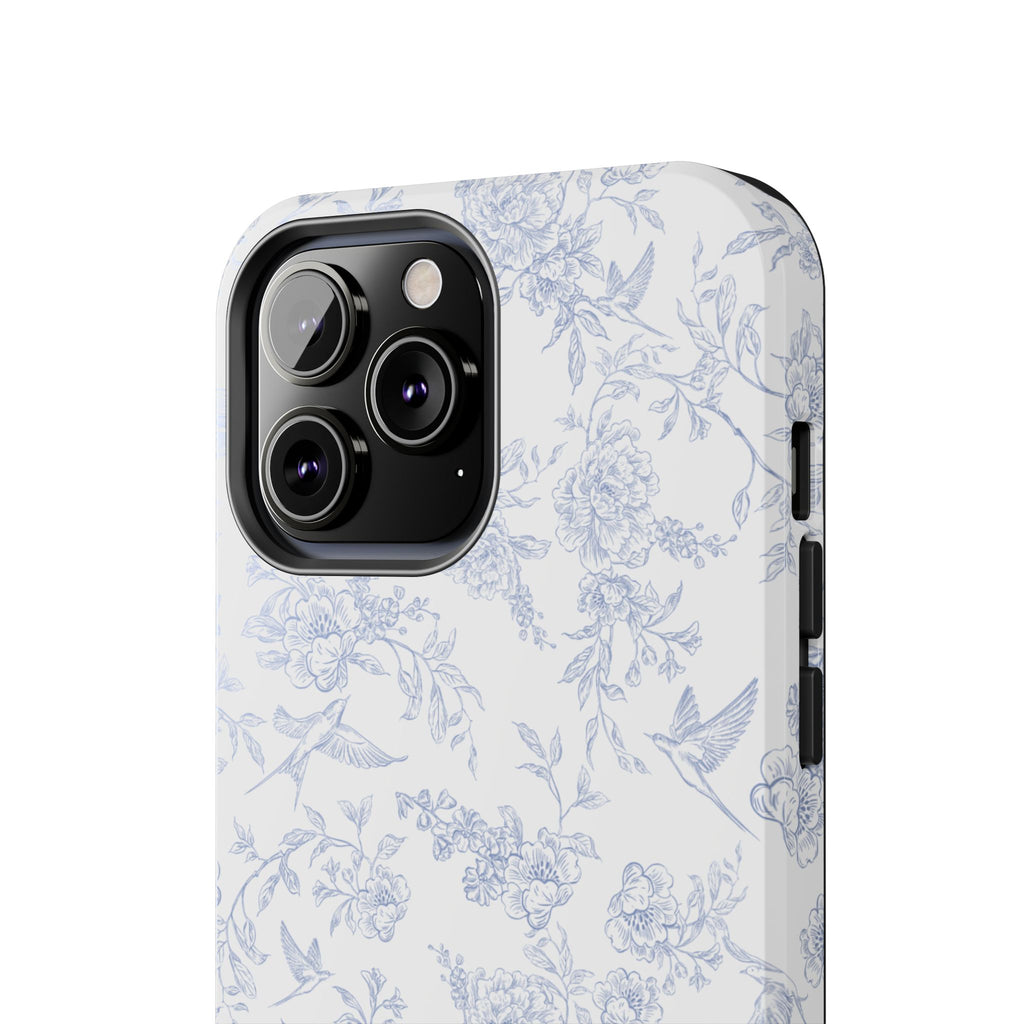 Delicate Blue Floral Phone Case