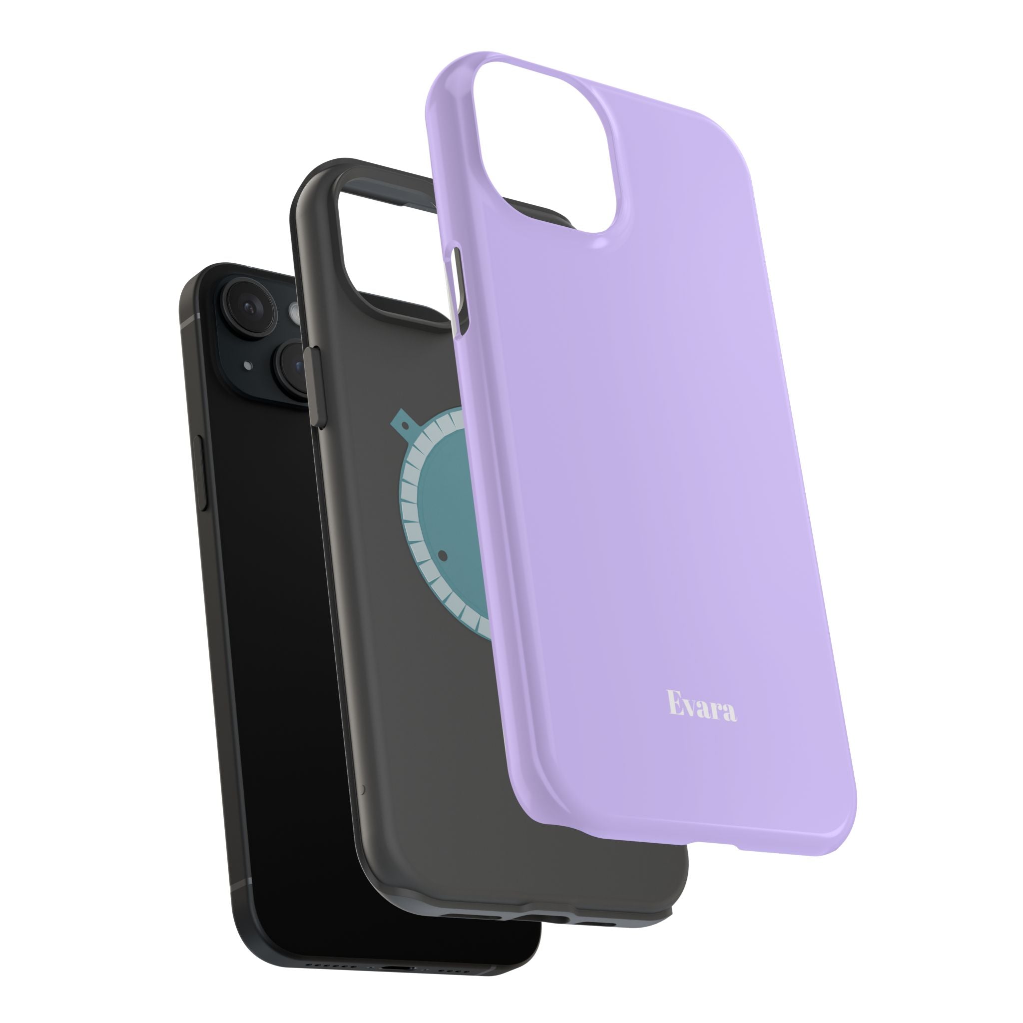 Purple Phone Case with Personalization- Magsafe