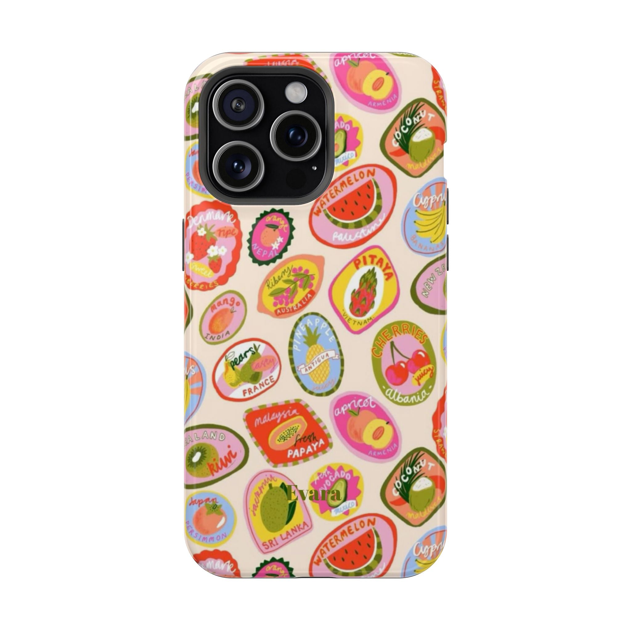 Fruit Sticker Phone Case- Magsafe