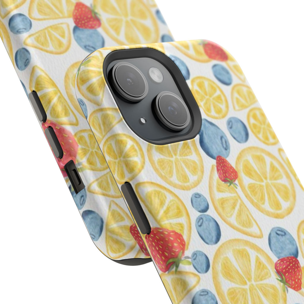 Lemon Berry Magnetic Impact Phone Case