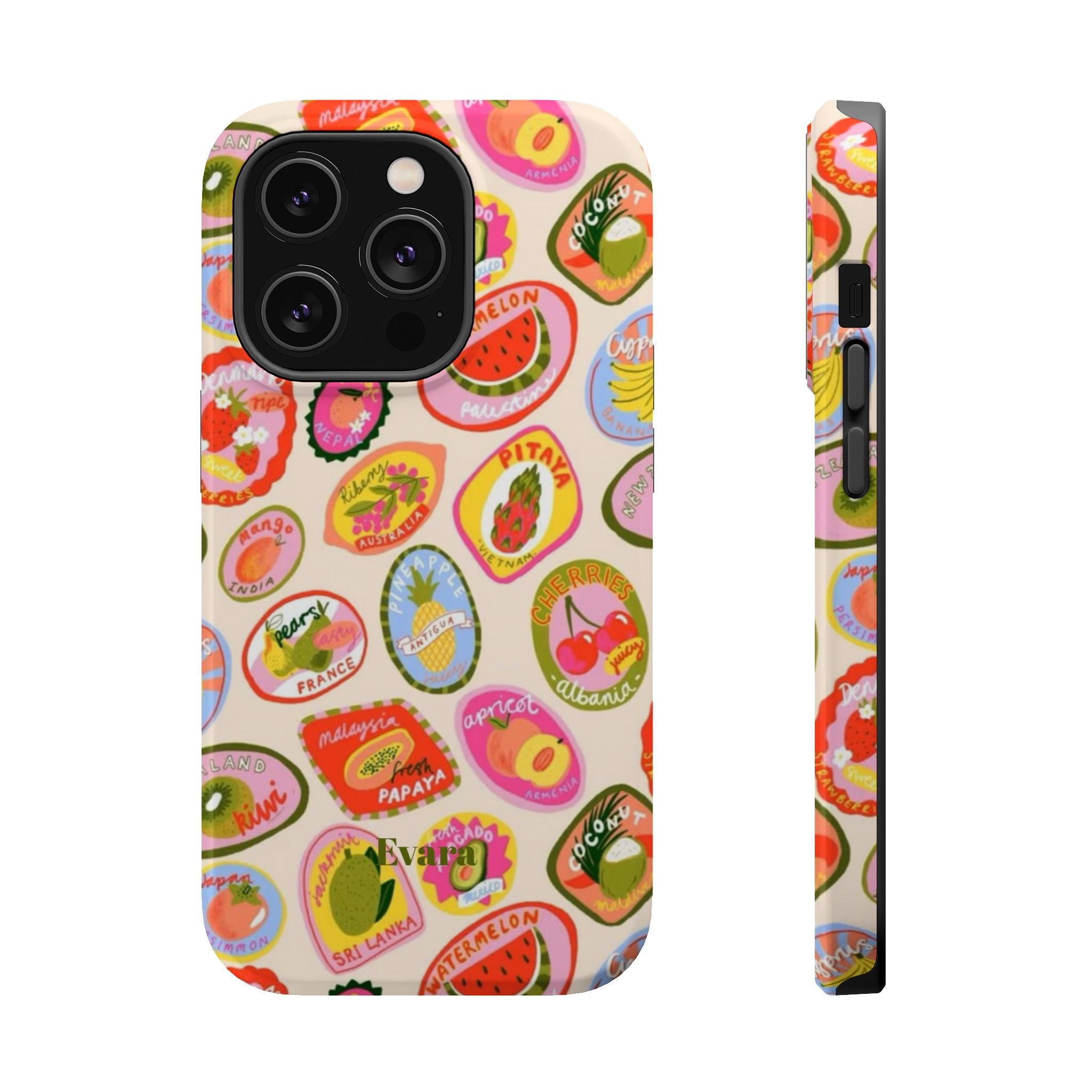 Fruit Sticker Phone Case- Magsafe