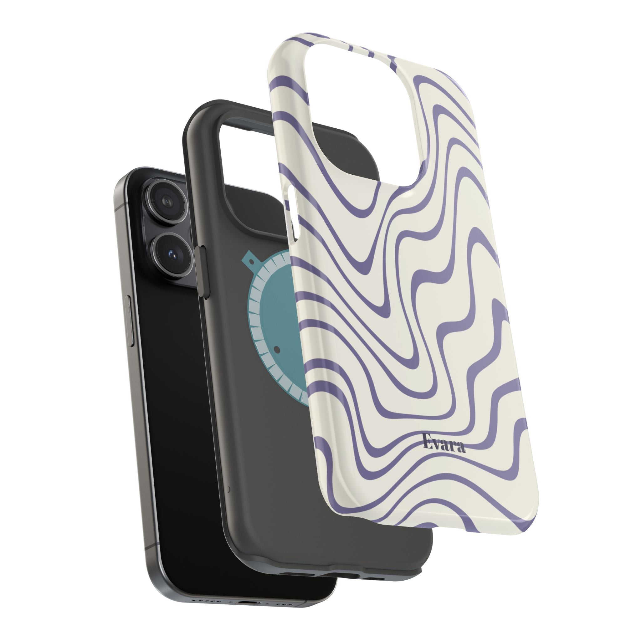 Abstract Wave Phone Case- Magsafe