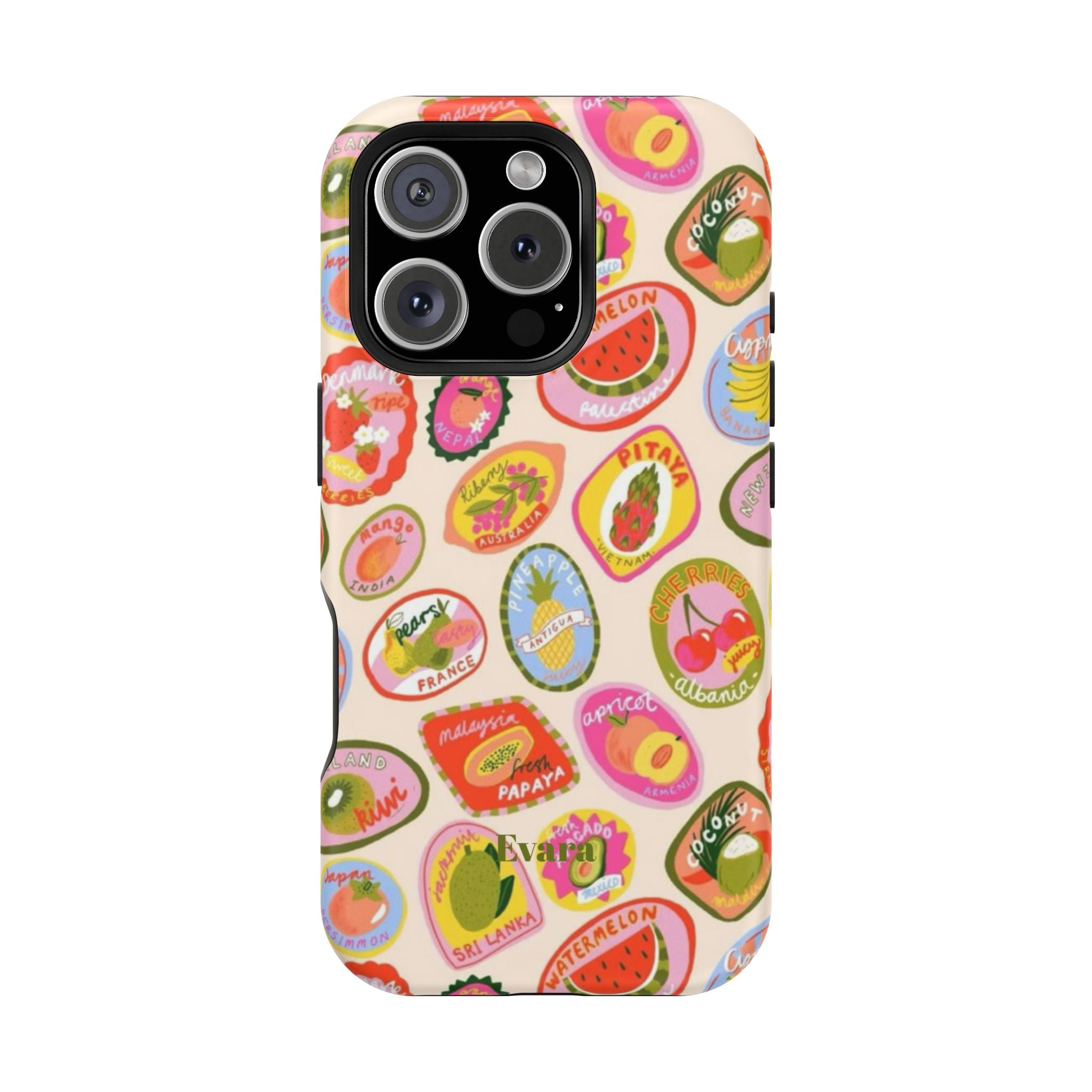 Fruit Sticker Phone Case- Magsafe