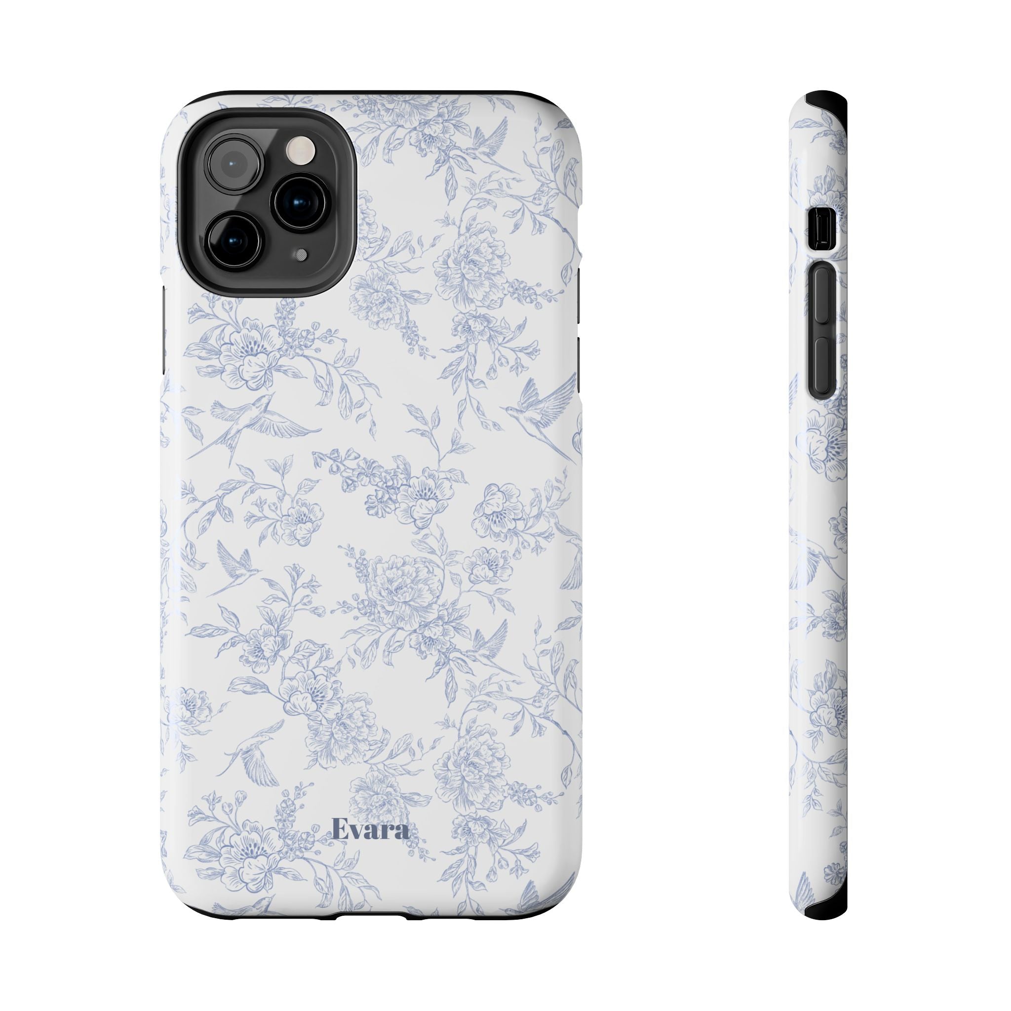 Delicate Blue Floral Phone Case