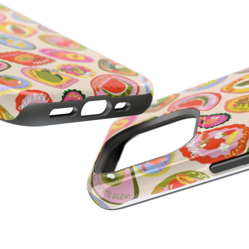 Fruit Sticker Phone Case- Magsafe