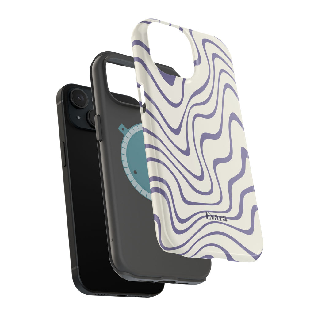 Abstract Wave Phone Case- Magsafe