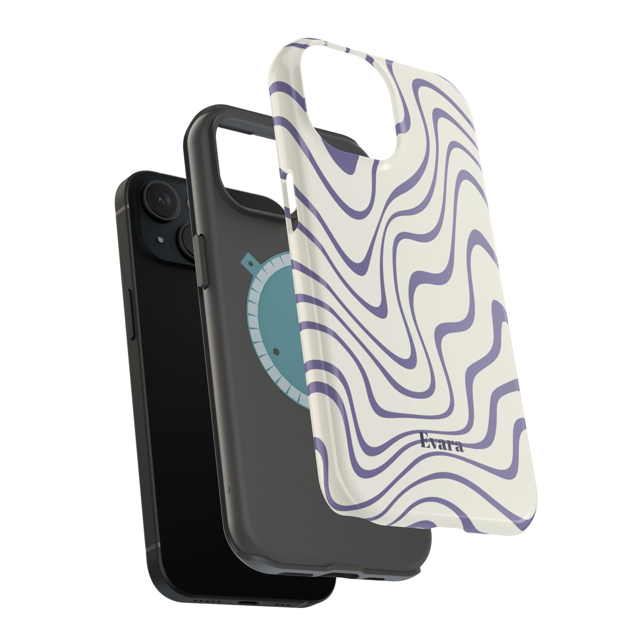 Abstract Wave Phone Case- Magsafe