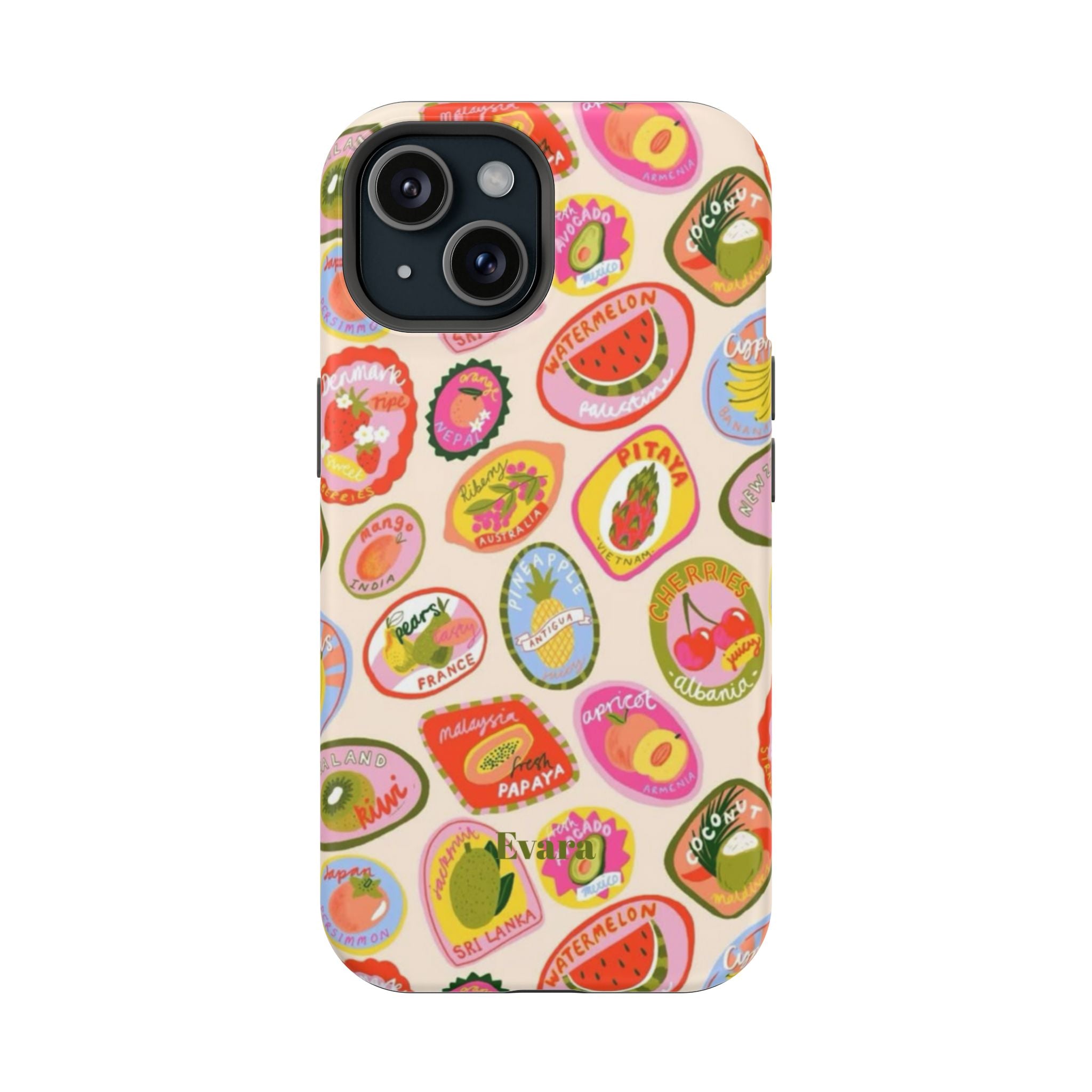Fruit Sticker Phone Case- Magsafe