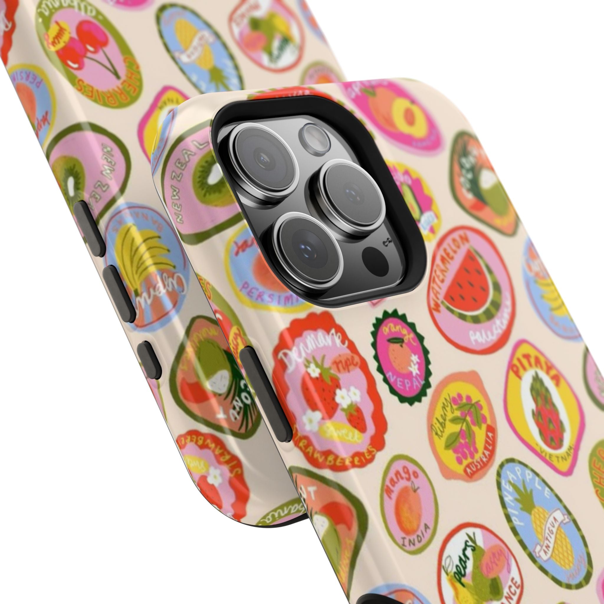 Fruit Sticker Phone Case- Magsafe