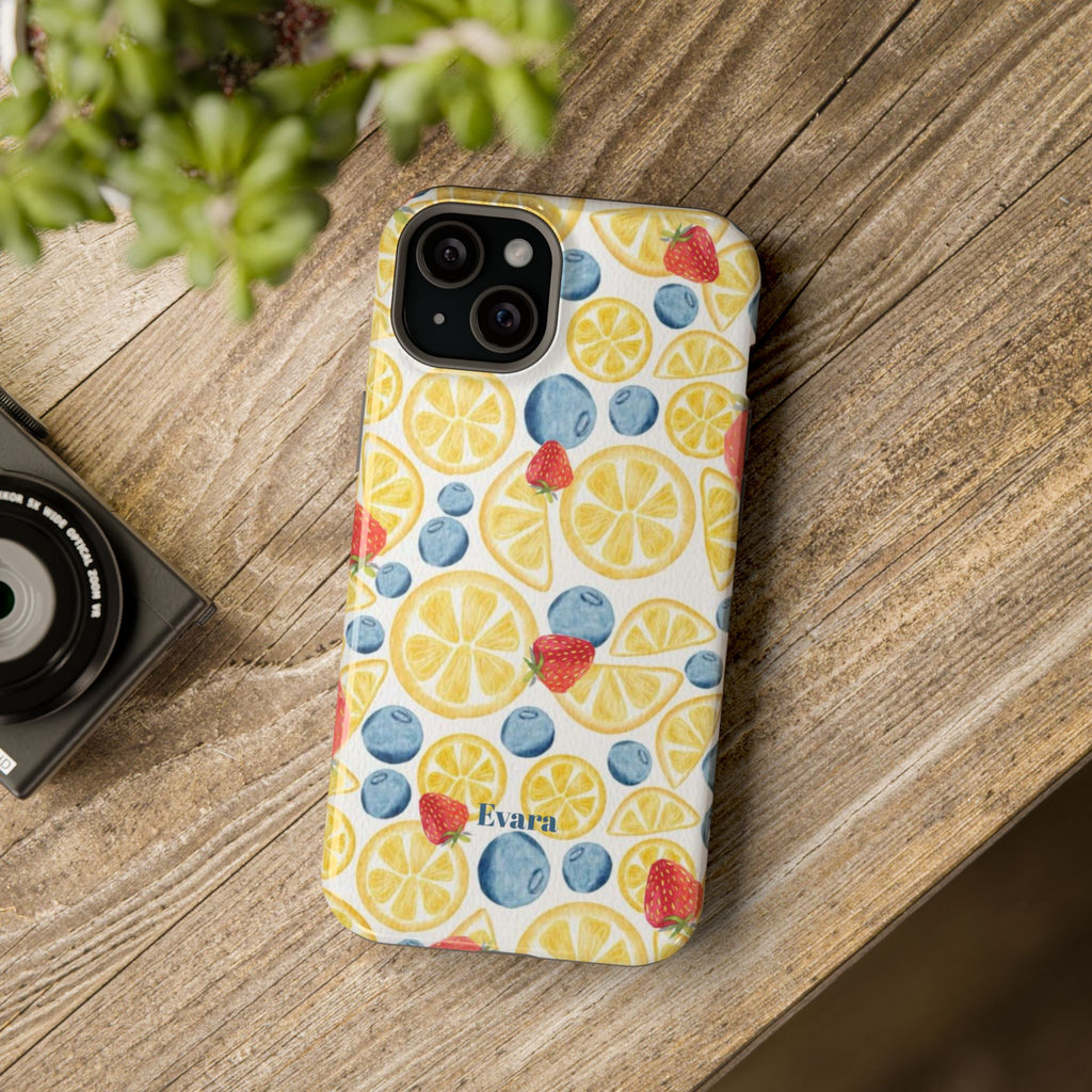 Lemon Berry Magnetic Impact Phone Case