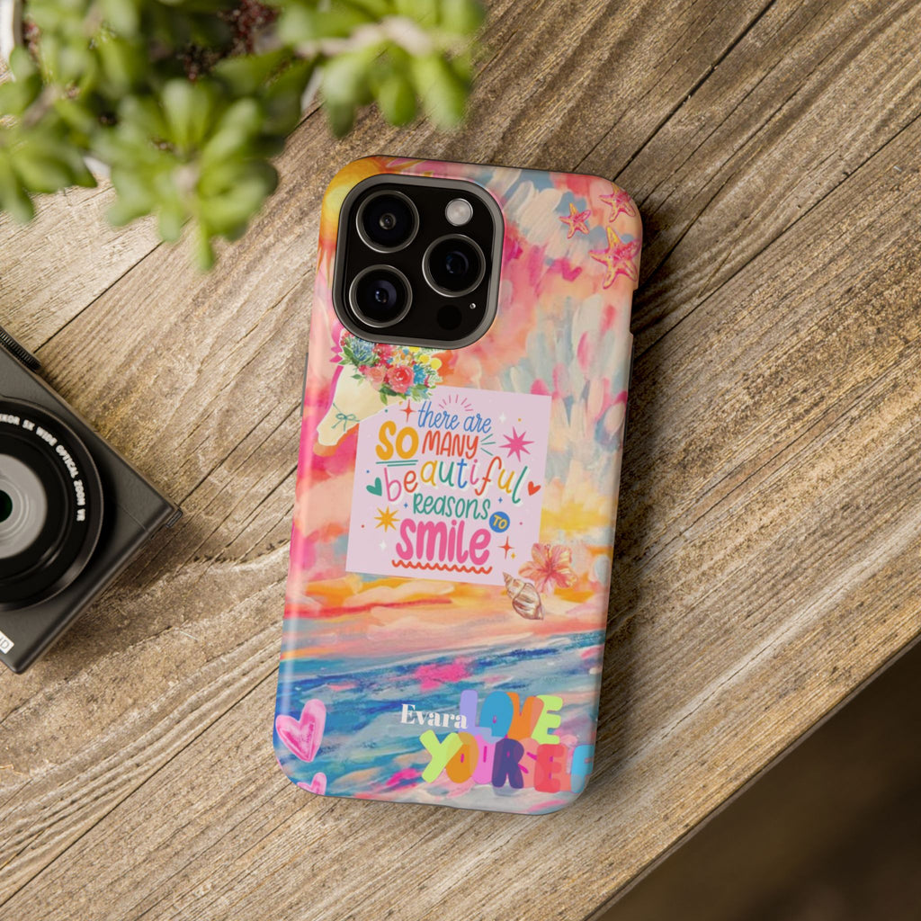 "So Many Beautiful Reasons to Smile" Phone Case- Magsafe
