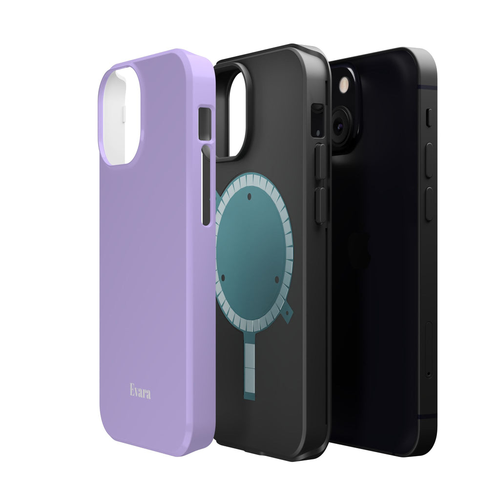 Purple Phone Case with Personalization- Magsafe