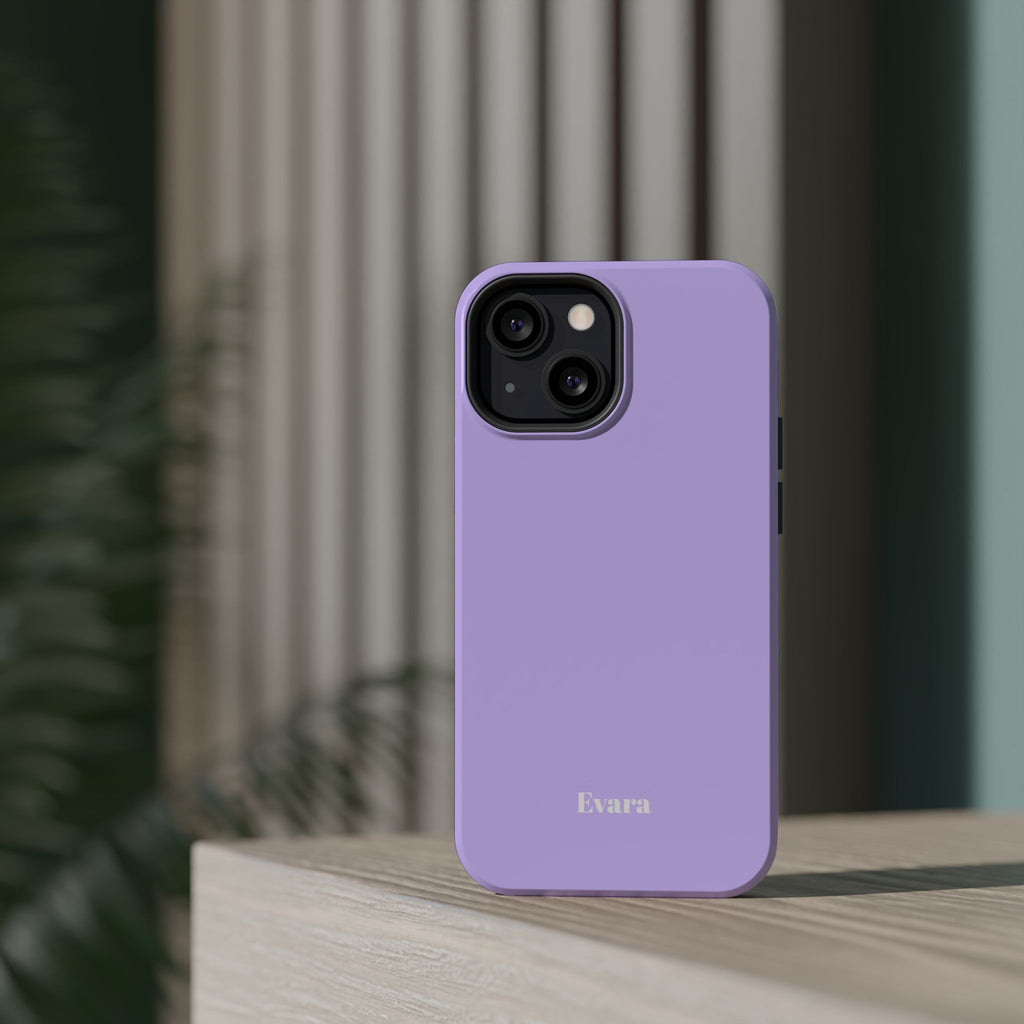 Purple Phone Case with Personalization- Magsafe