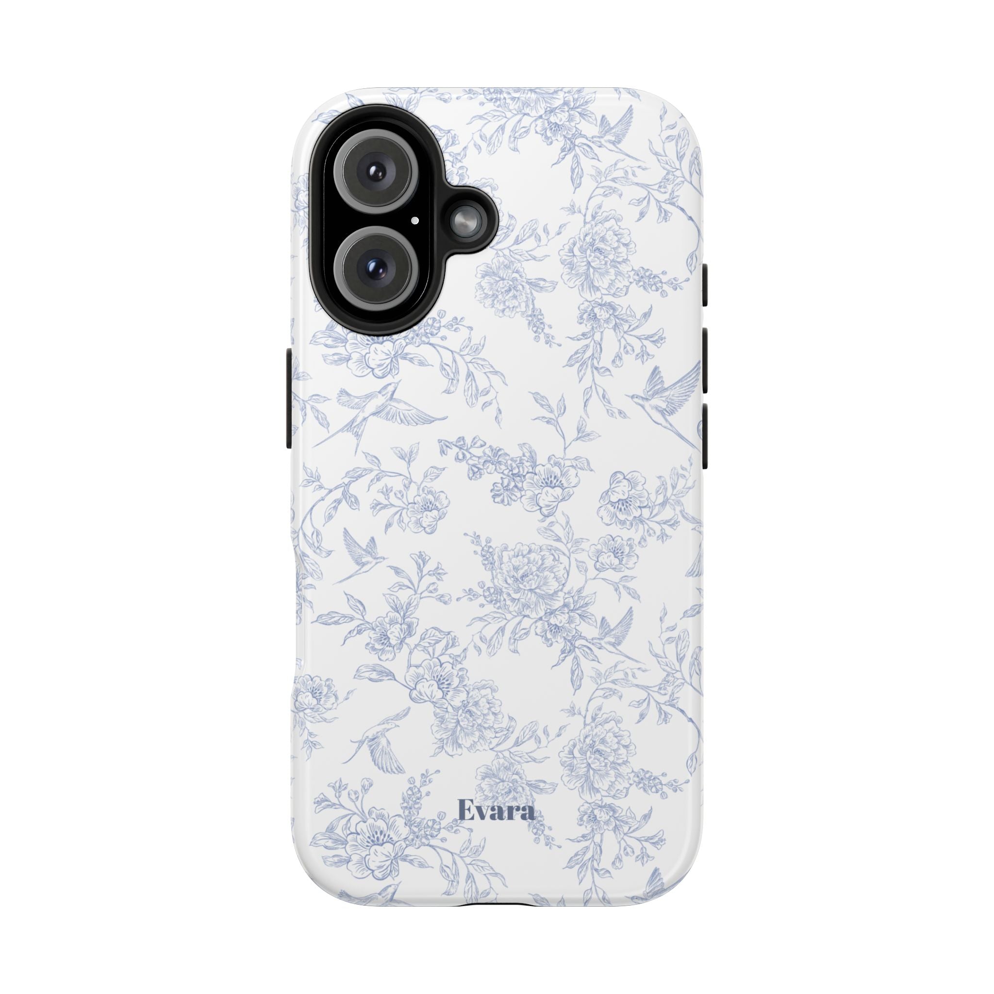 Delicate Blue Floral Phone Case