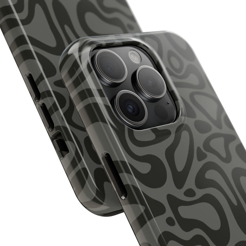 Wavy Grey Phone Case