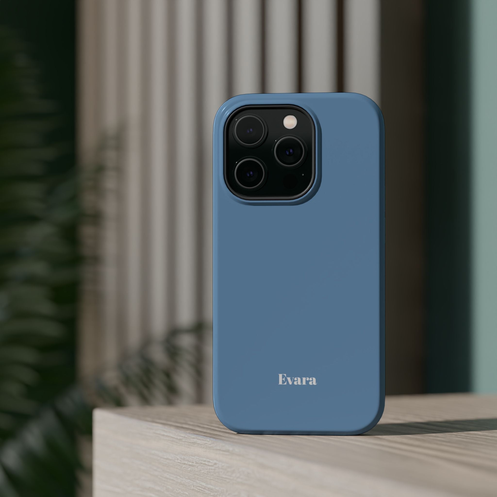 Blue Phone Case with Personalization- Magsafe
