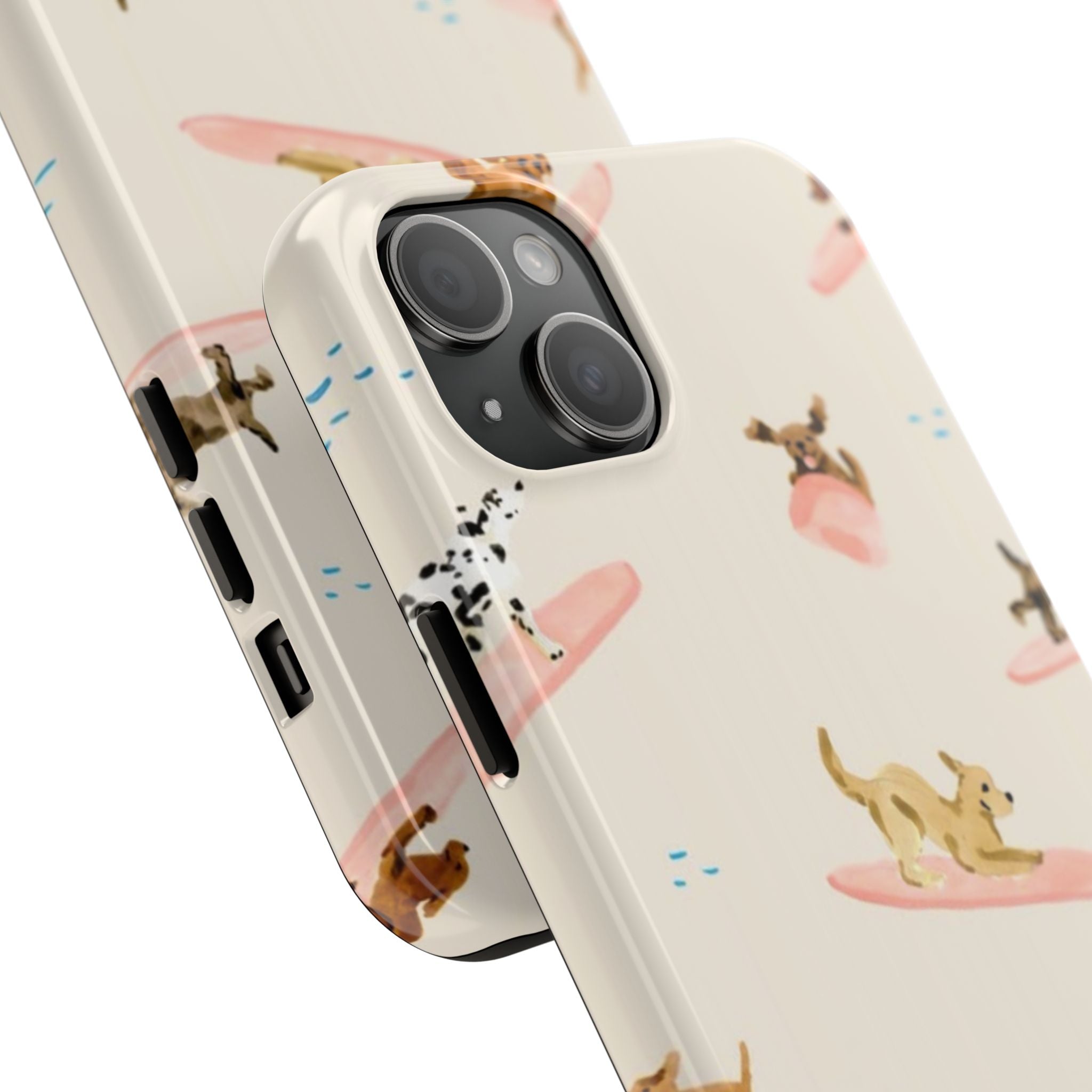 Surfing Dachshund's Phone case