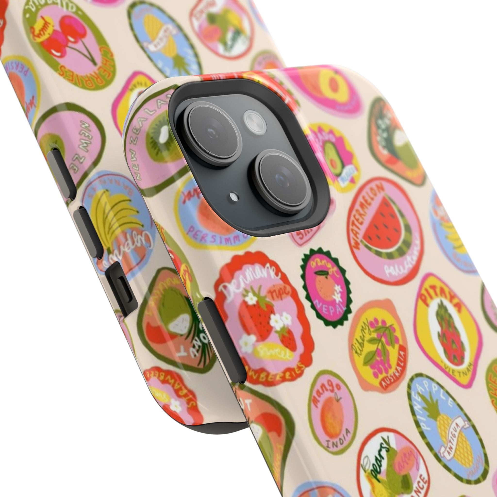 Fruit Sticker Phone Case- Magsafe