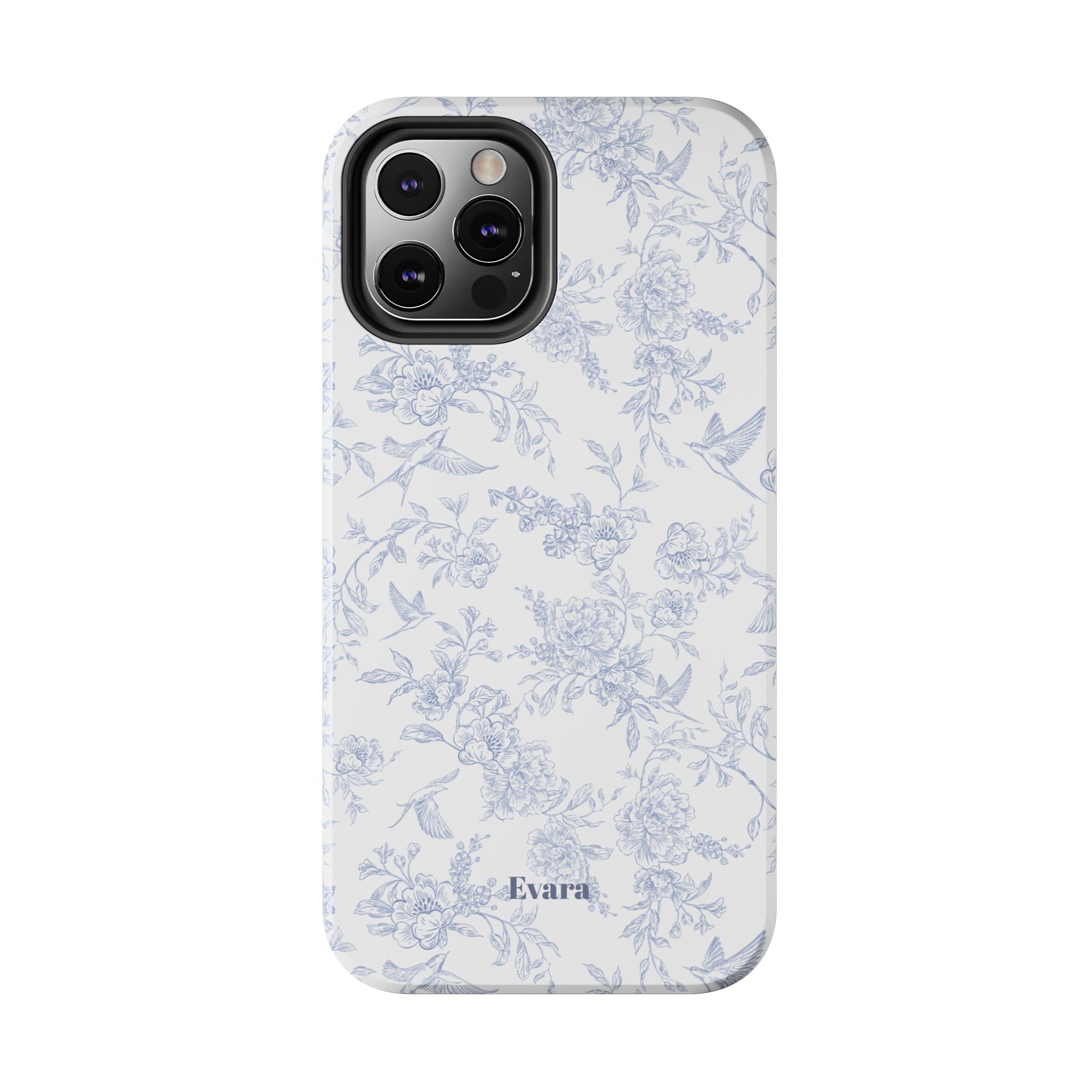 Delicate Blue Floral Phone Case