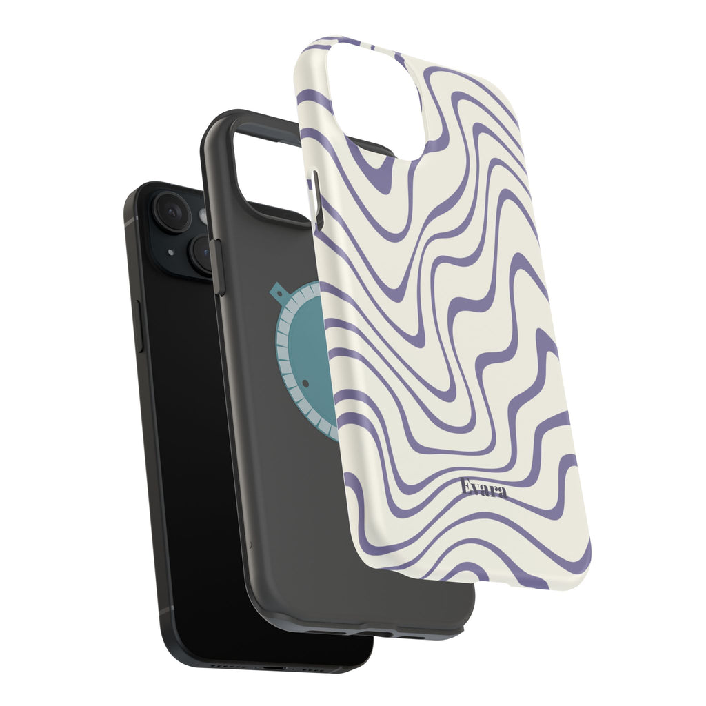Abstract Wave Phone Case- Magsafe