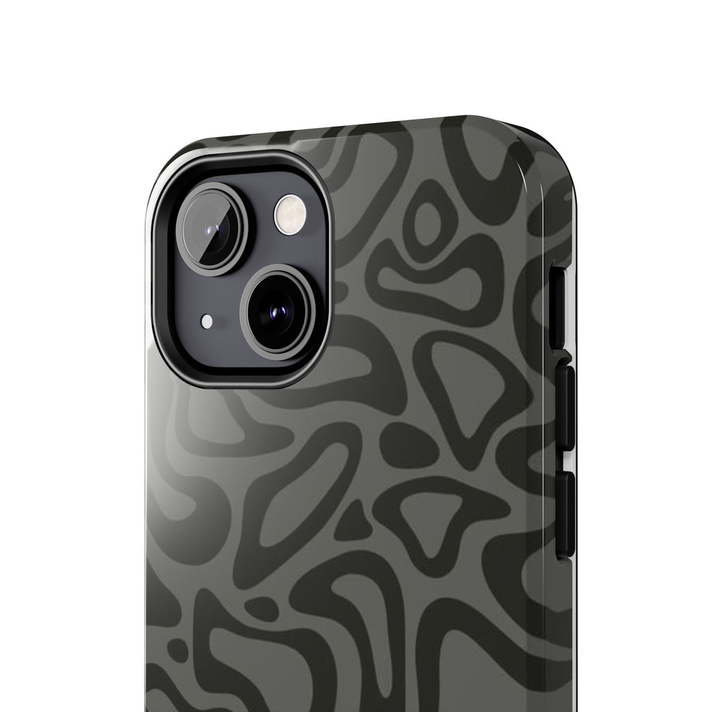 Wavy Grey Phone Case