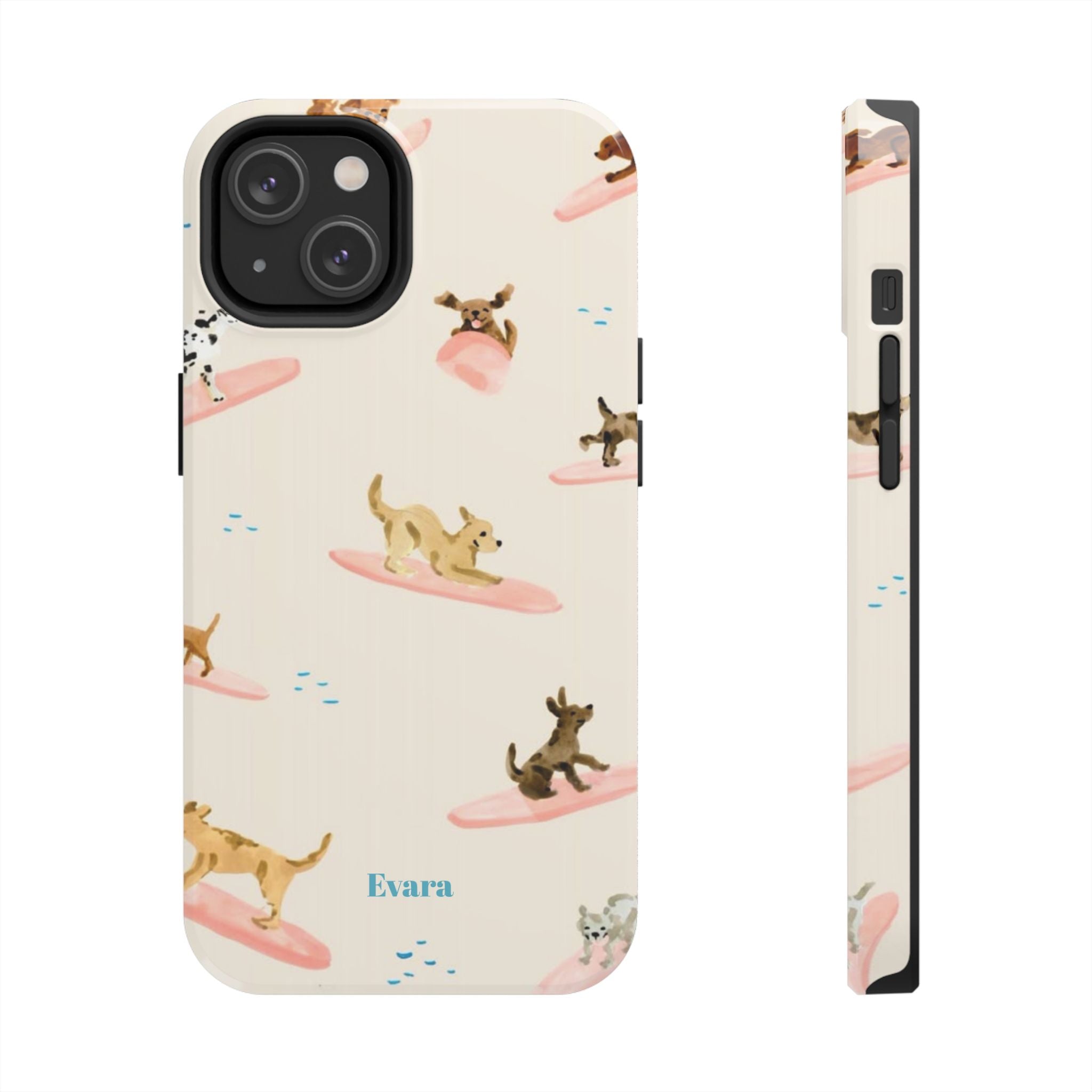 Surfing Dachshund's Phone case