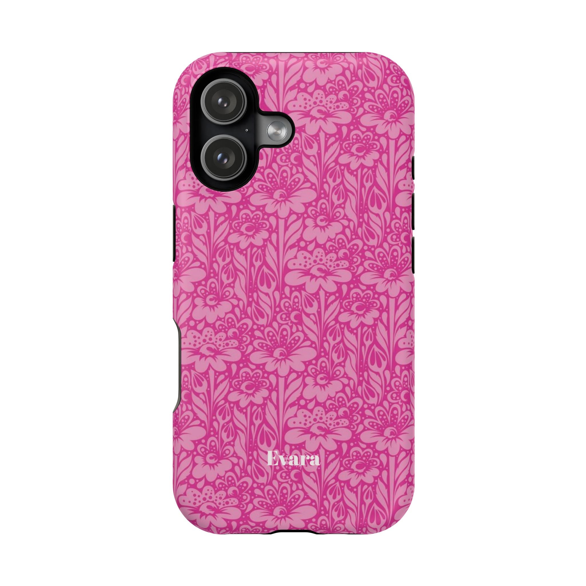 Pink Floral Phone Case- Magsafe