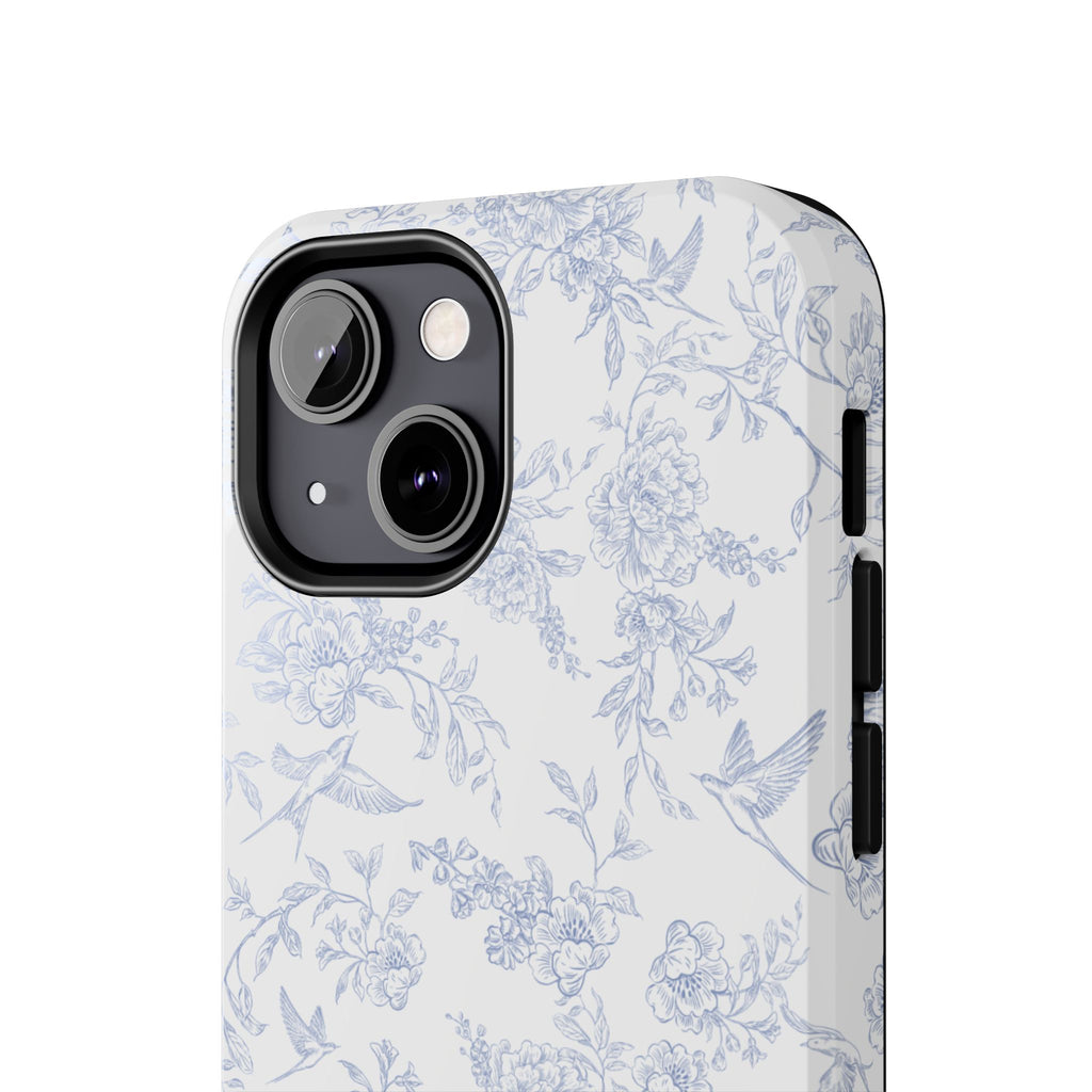 Delicate Blue Floral Phone Case