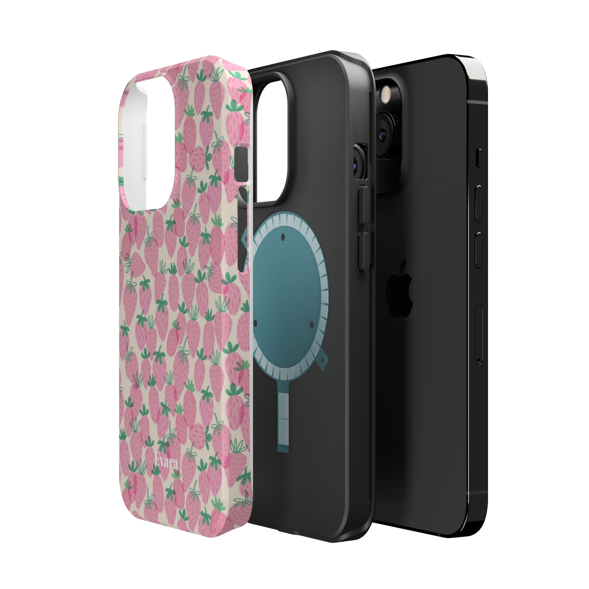 Pink Strawberry Phone Case- Magsafe