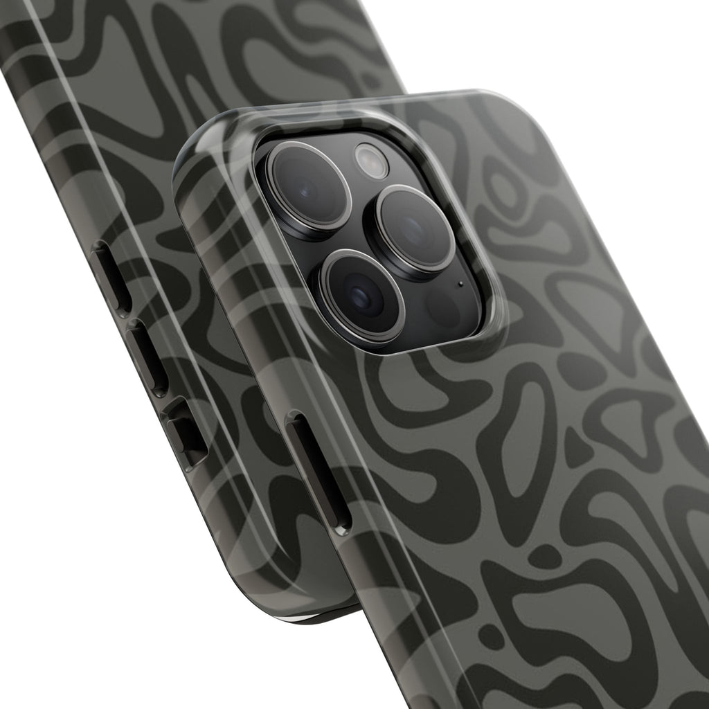 Wavy Grey Phone Case