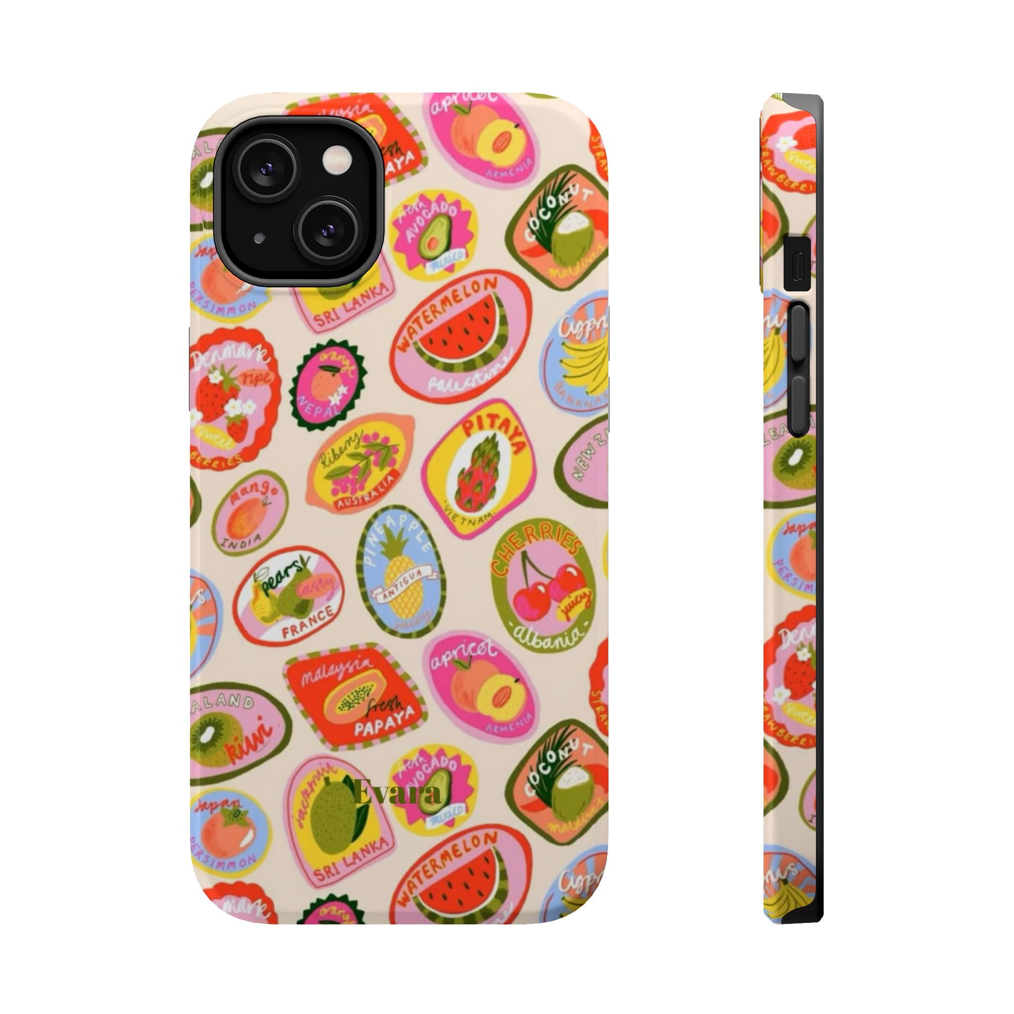 Fruit Sticker Phone Case- Magsafe