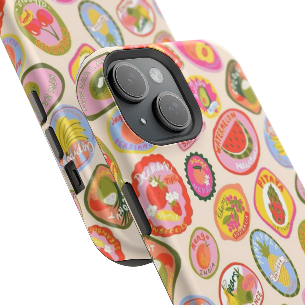 Fruit Sticker Phone Case- Magsafe