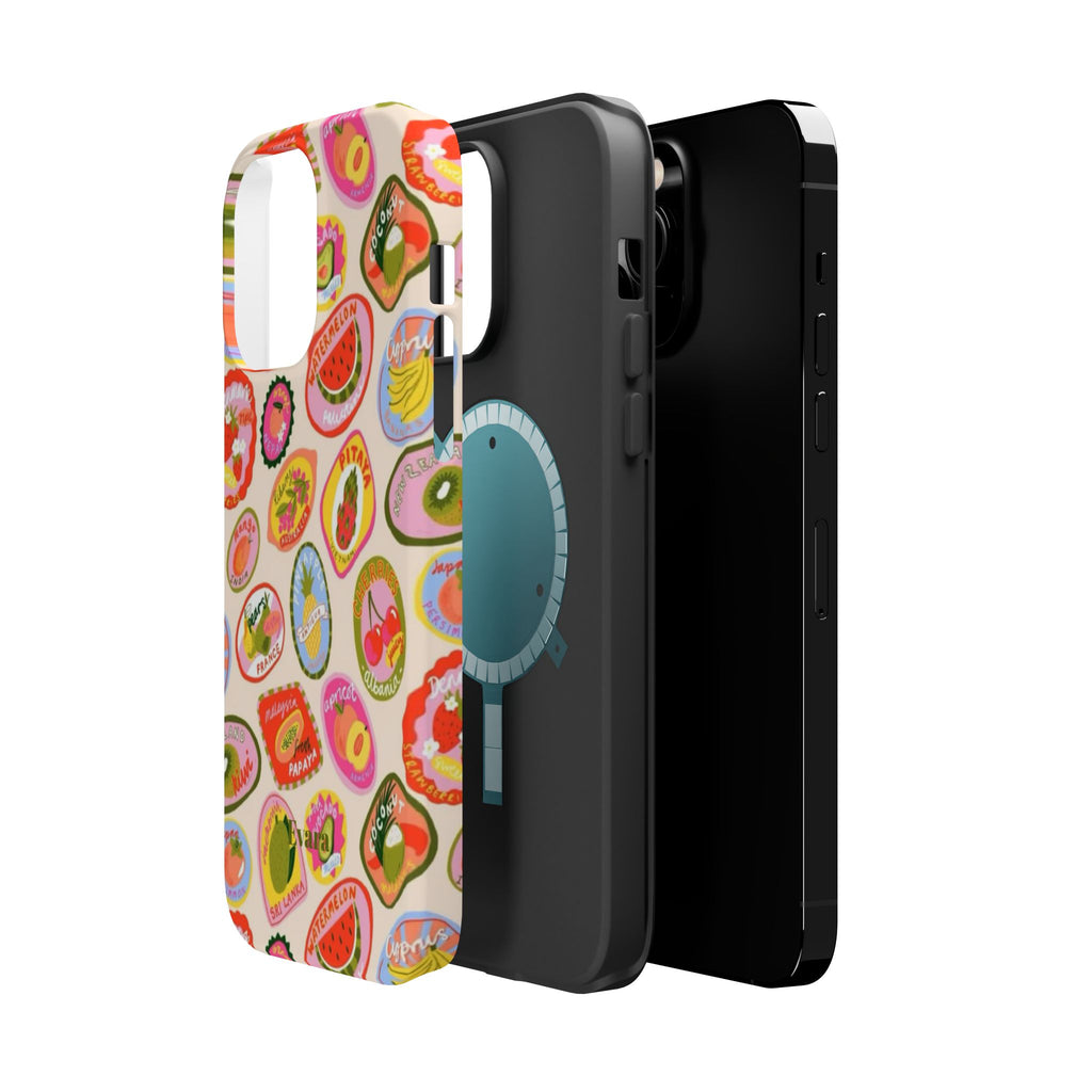 Fruit Sticker Phone Case- Magsafe