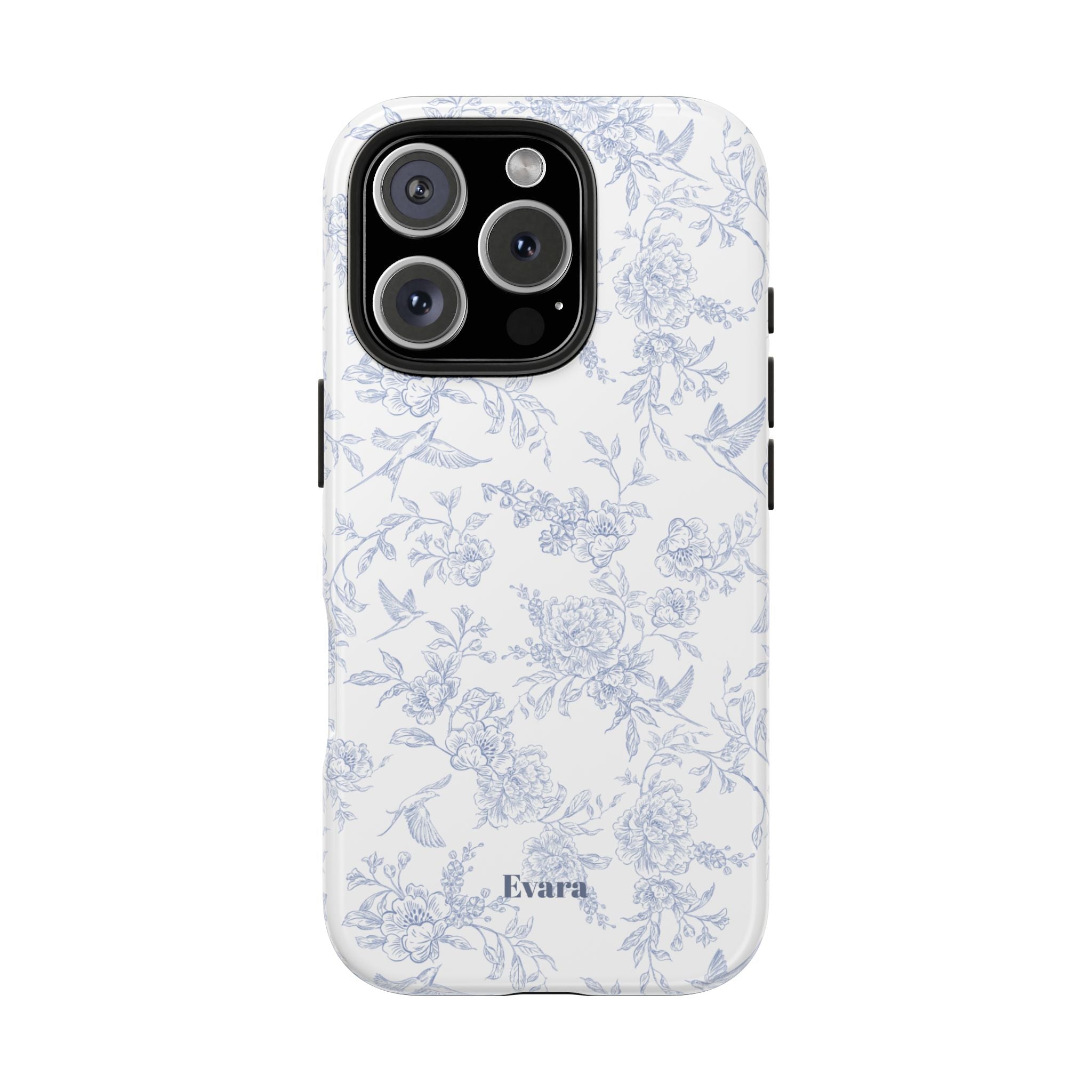 Delicate Blue Floral Phone Case