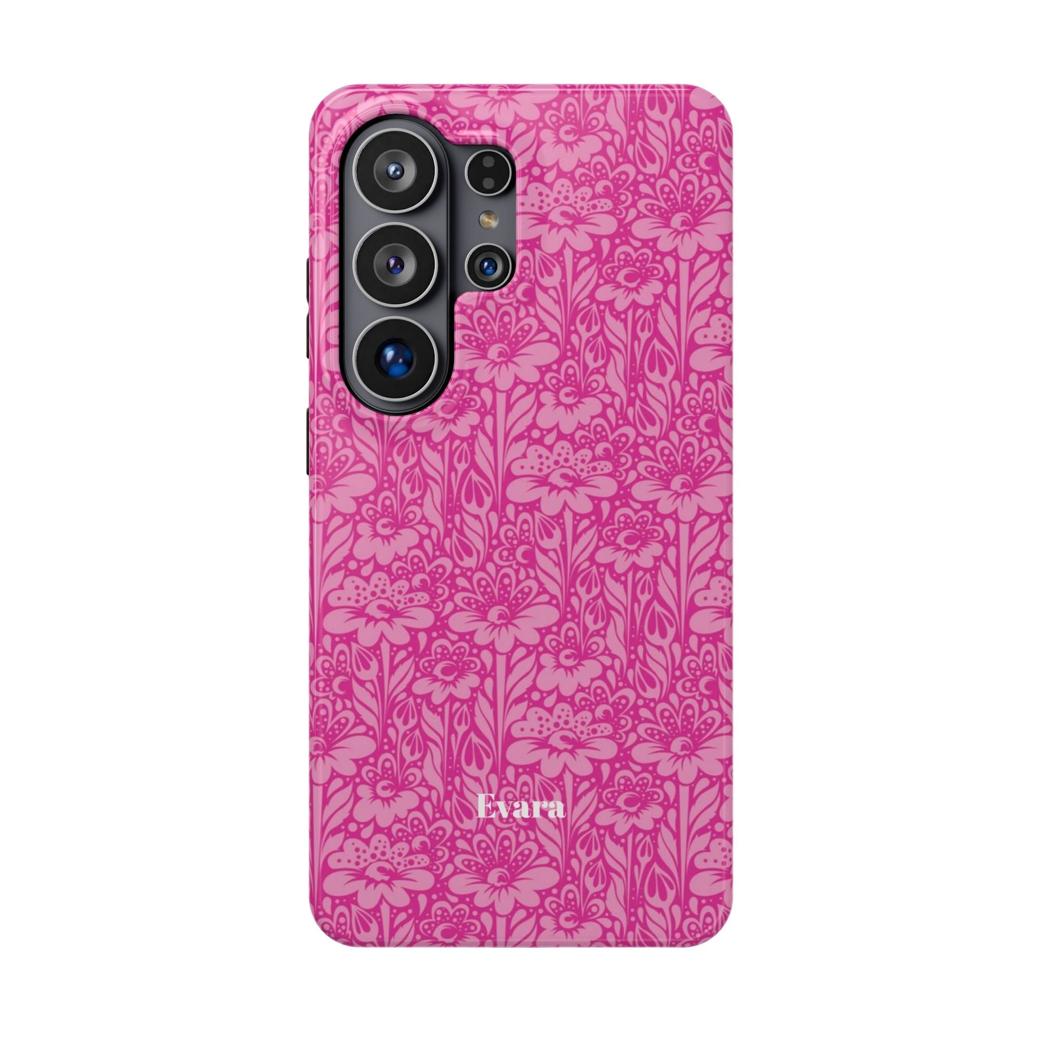 Pink Floral Phone Case- Magsafe