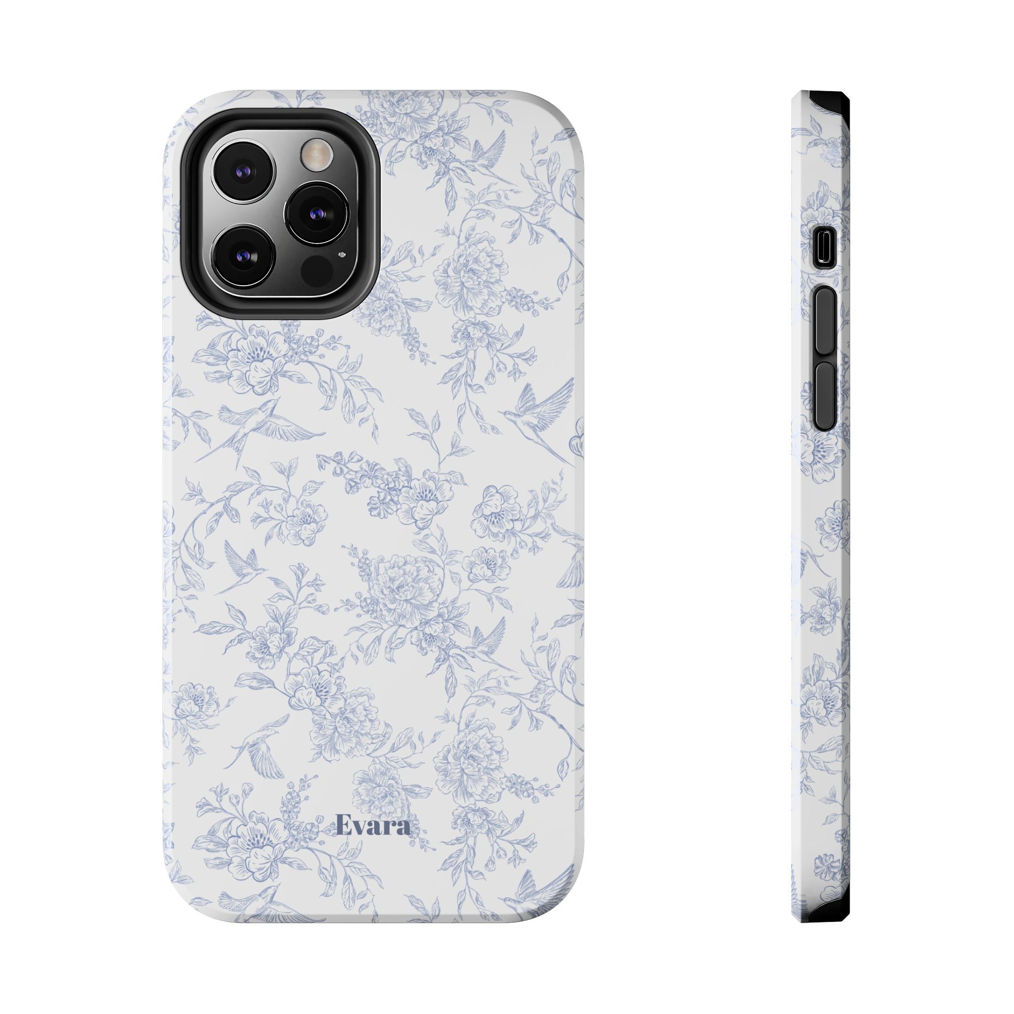 Delicate Blue Floral Phone Case