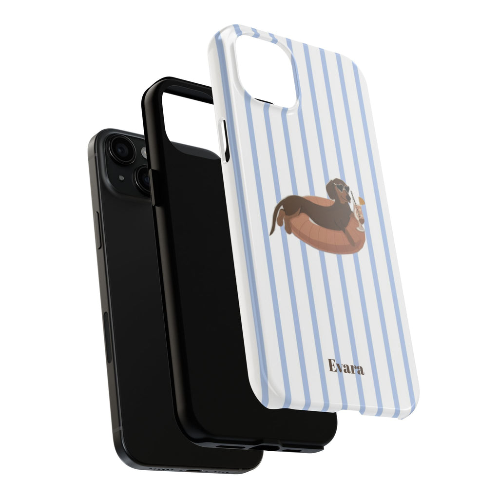 Dachshund Pool Float Phone Case