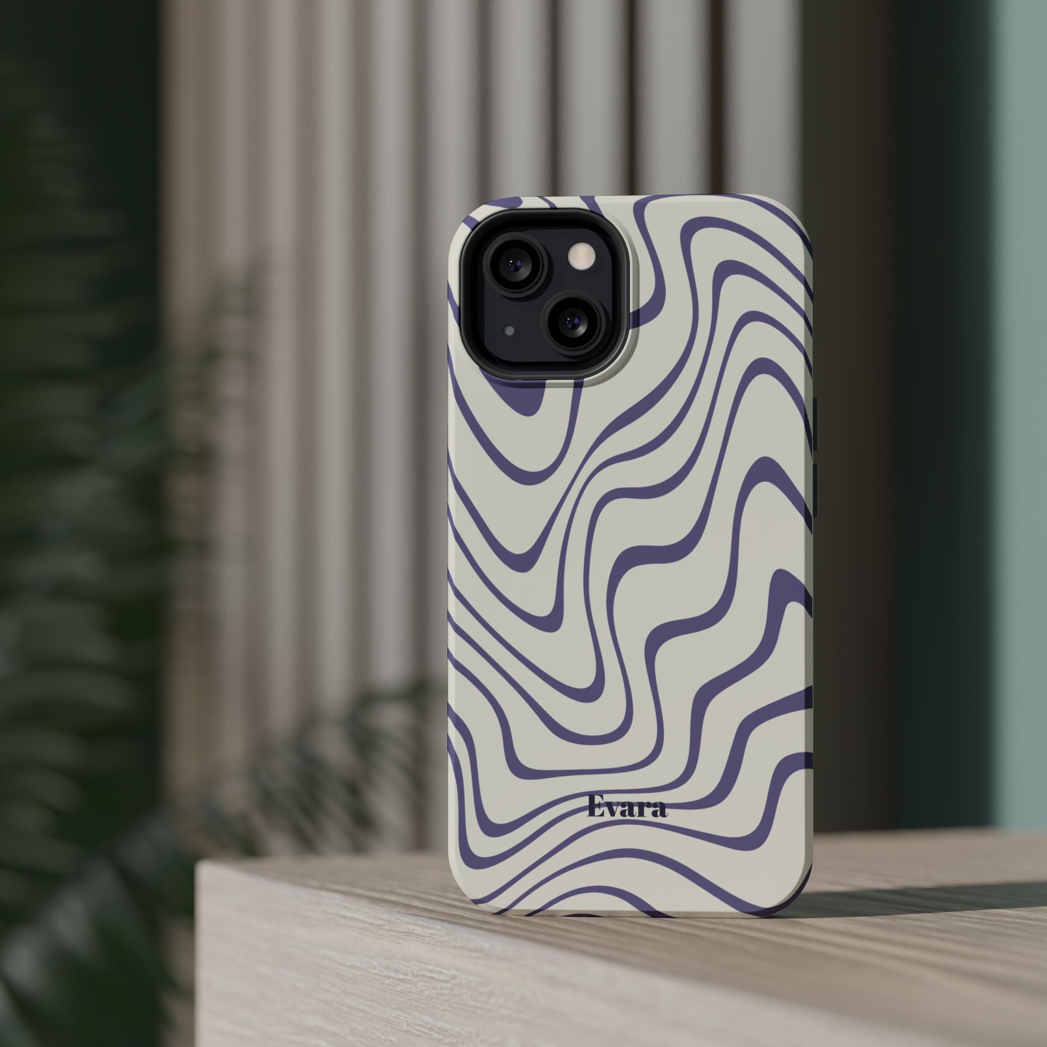 Abstract Wave Phone Case- Magsafe