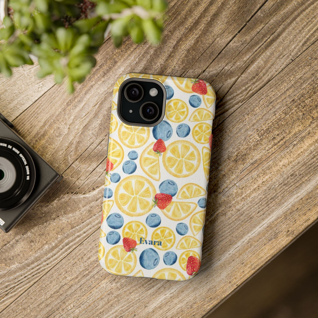 Lemon Berry Magnetic Impact Phone Case
