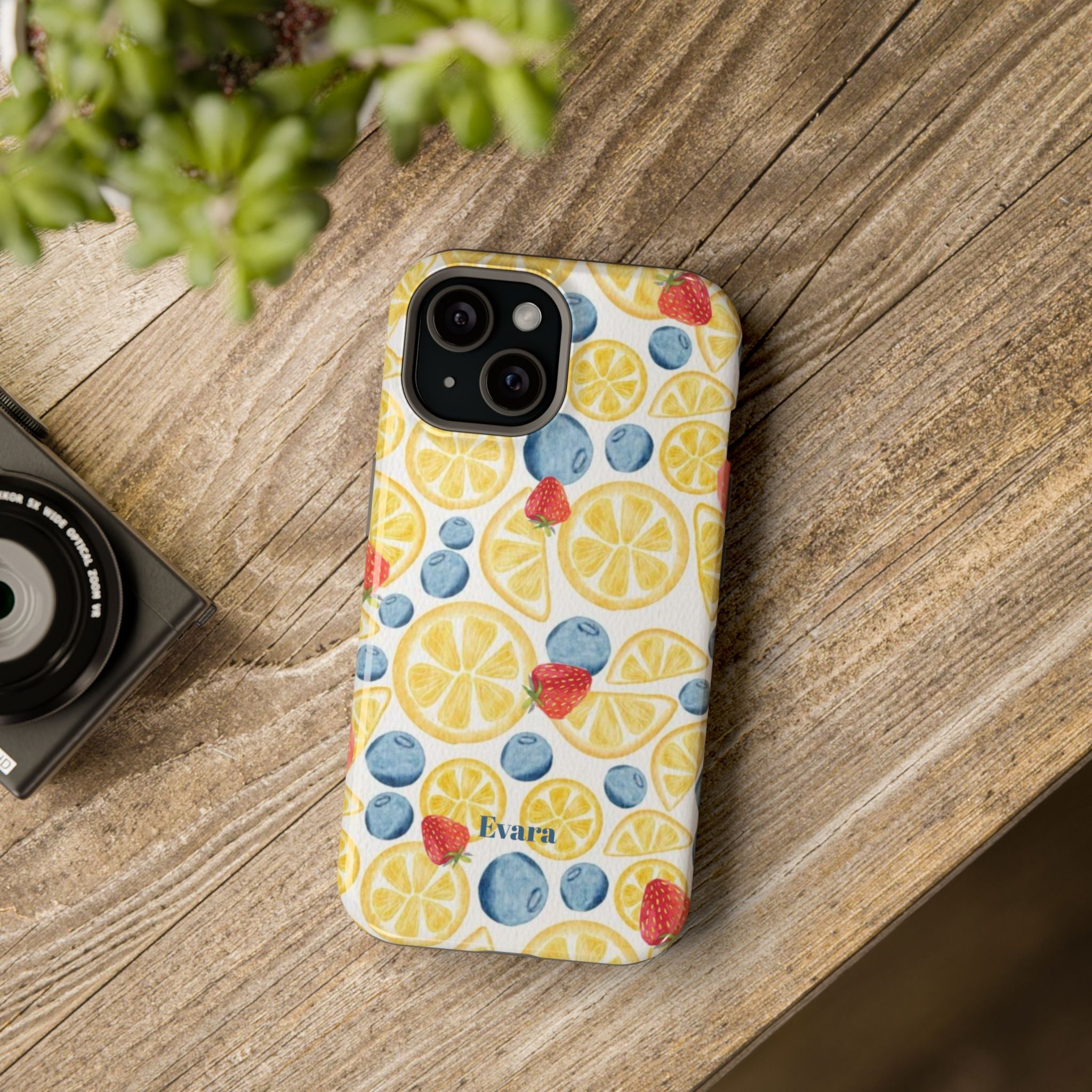 Lemon Berry Magnetic Impact Phone Case