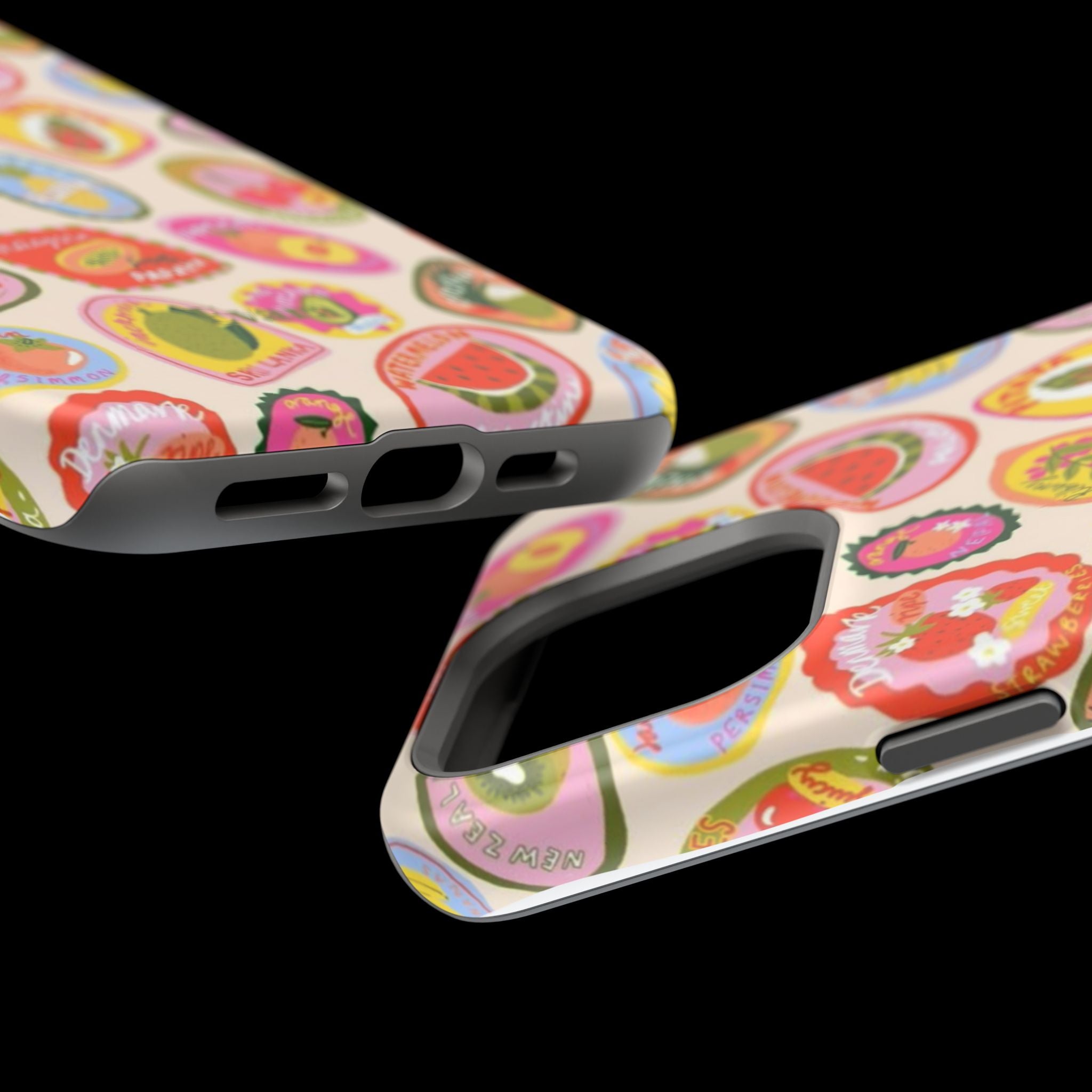 Fruit Sticker Phone Case- Magsafe