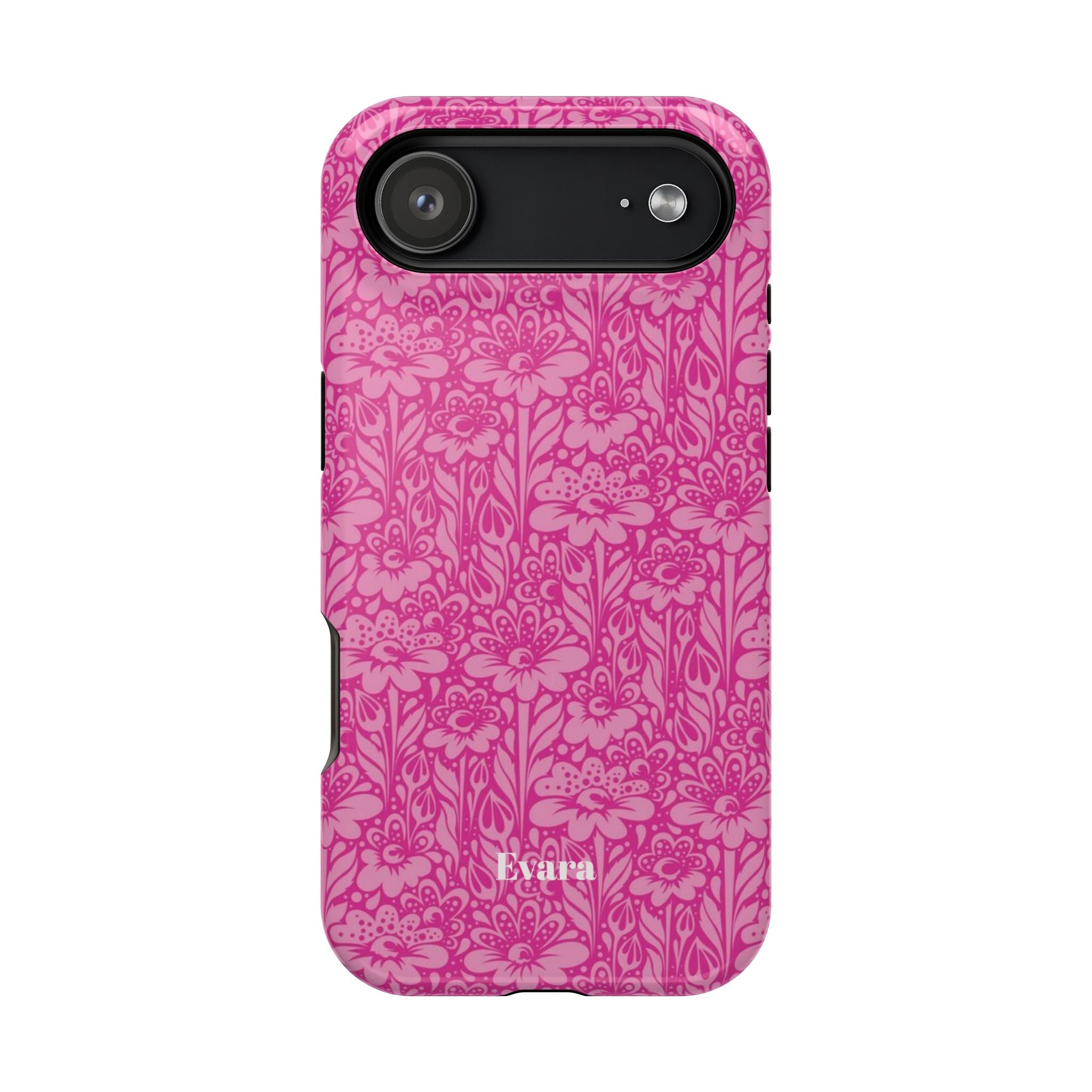 Pink Floral Phone Case- Magsafe
